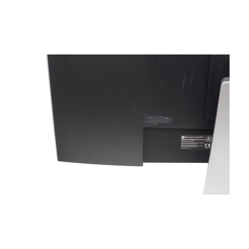 HP EliteDisplay E233 használt monitor fekete-ezüst LED IPS 23